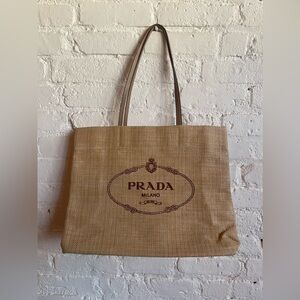 Prada Beach Tote Bag